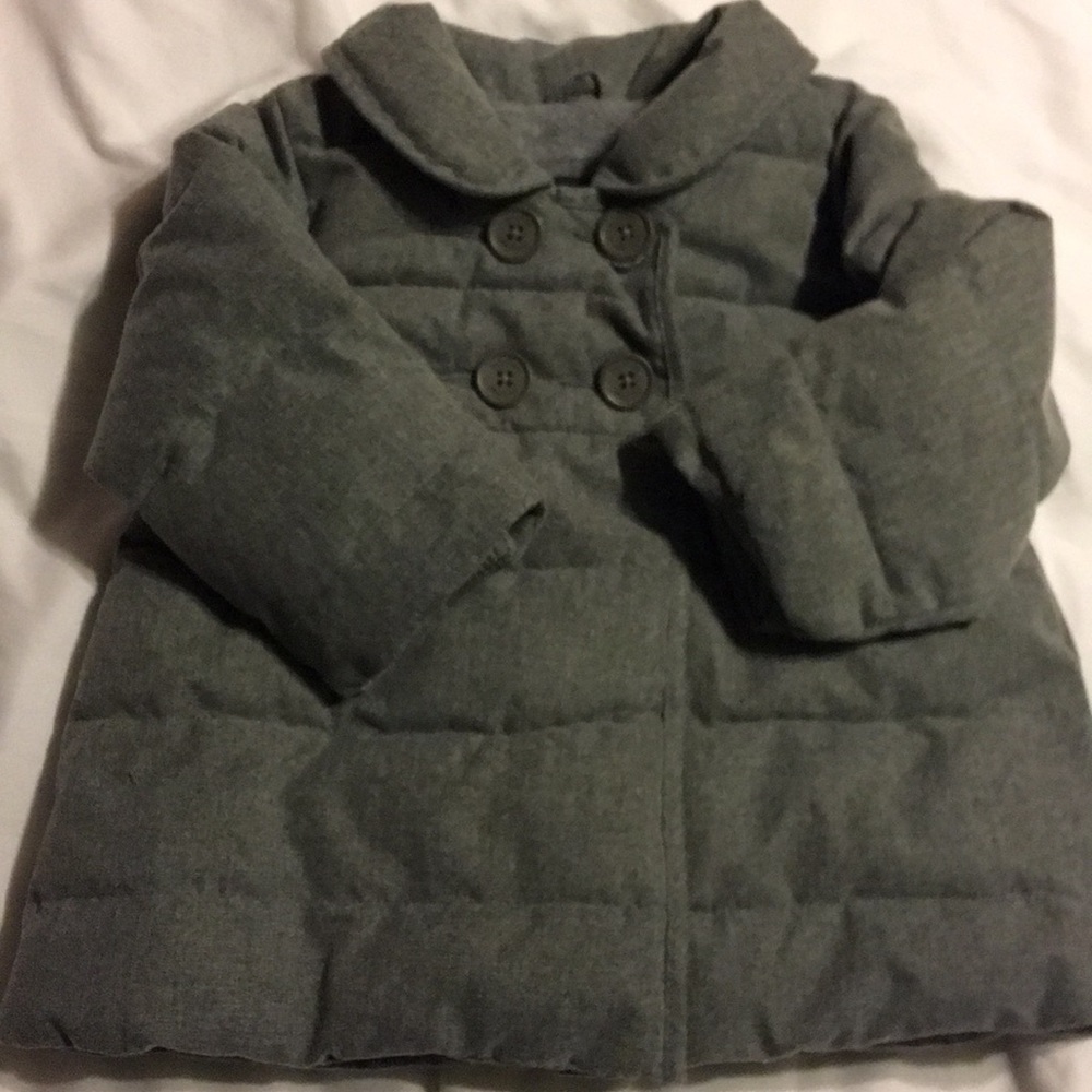 NWOT Baby Gap Gray Winter Coat size 12-18